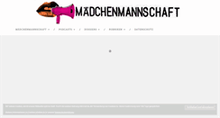 Desktop Screenshot of maedchenmannschaft.net